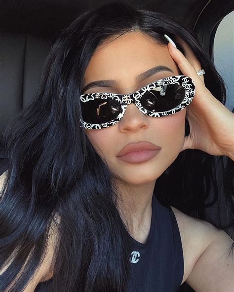 kylie jenner chanel glasses|kylie and kendall sunglasses.